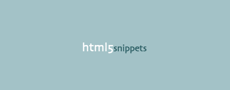 HTML5 Snippets