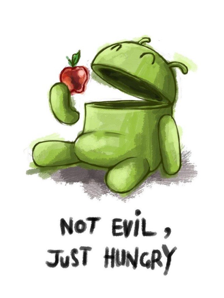 Hungry Android by thefjk