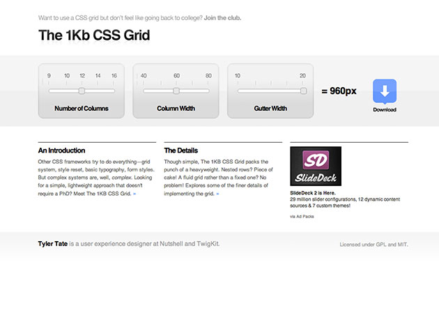 The 1kb Css Grid