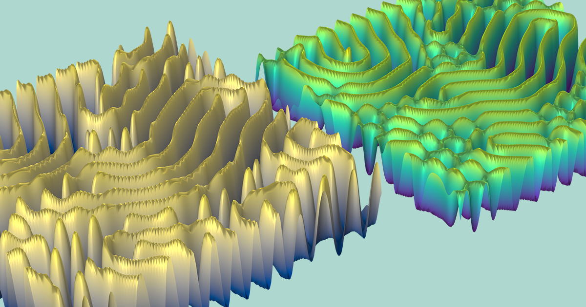 Fluid simulation with Turing patterns