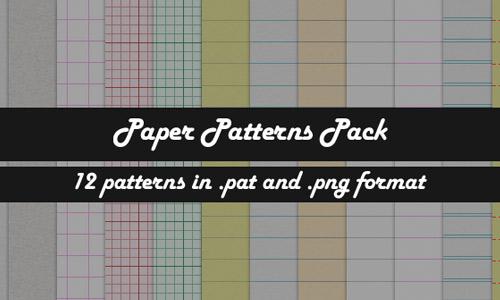 Paper Patterns Pack