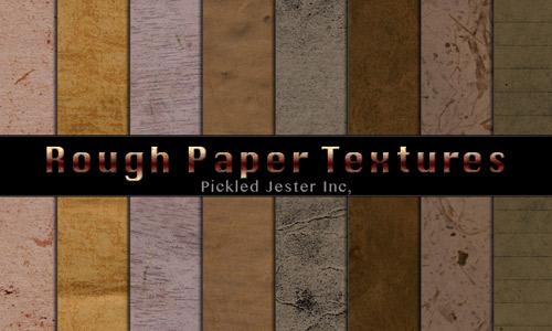 Rough Paper Textures