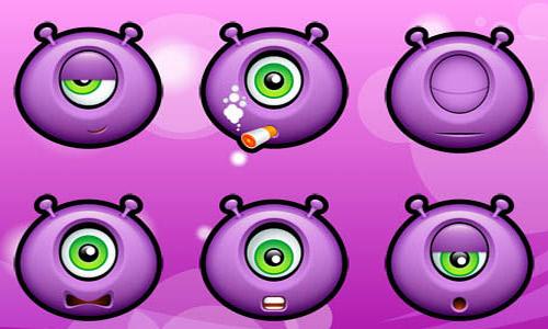 Purple Monsters icons