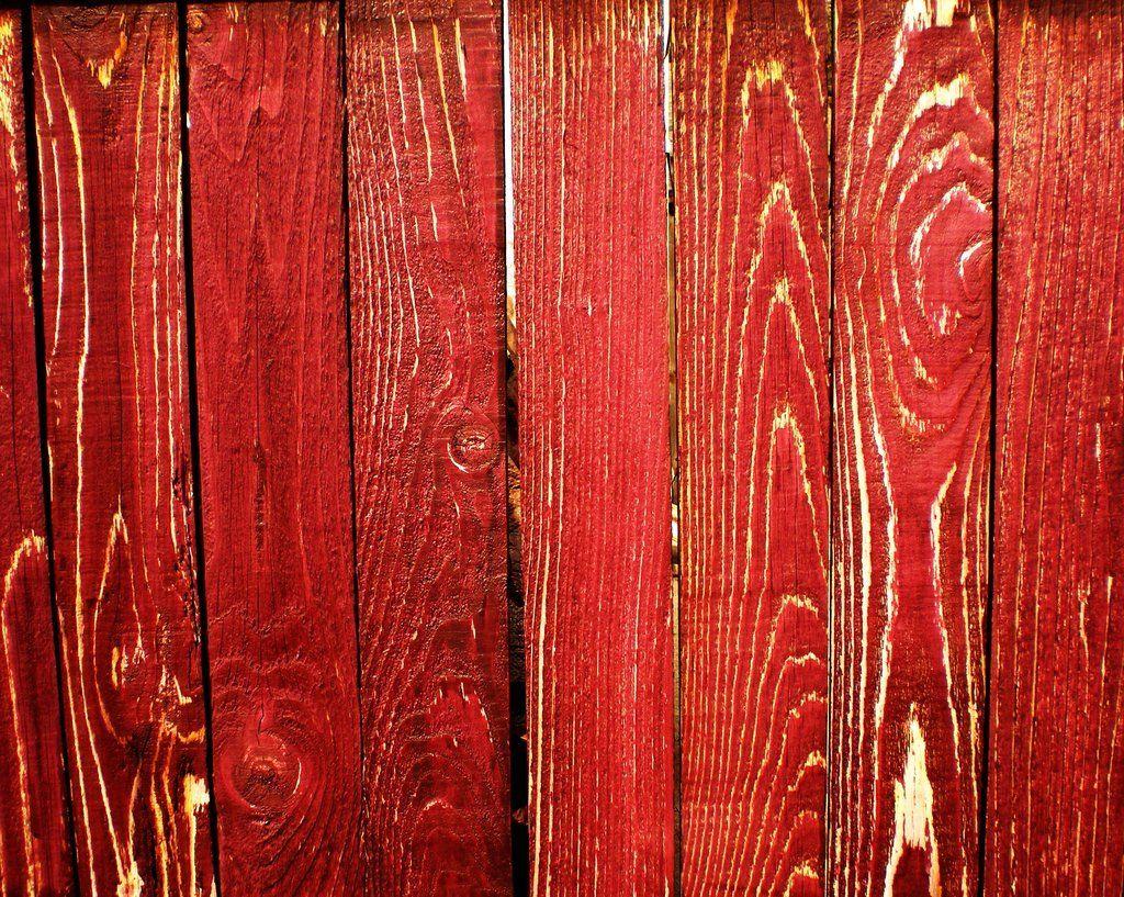 Red Painted Wood Texture by FantasyStock