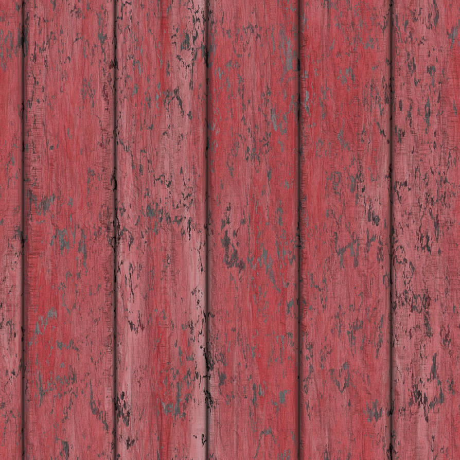 red painted wood by Maiamimo