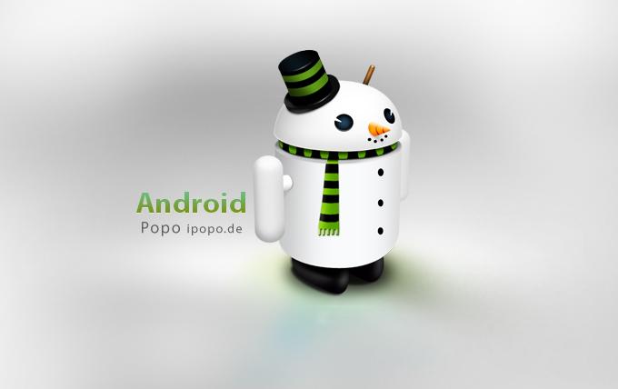 White Android Icon by impopo