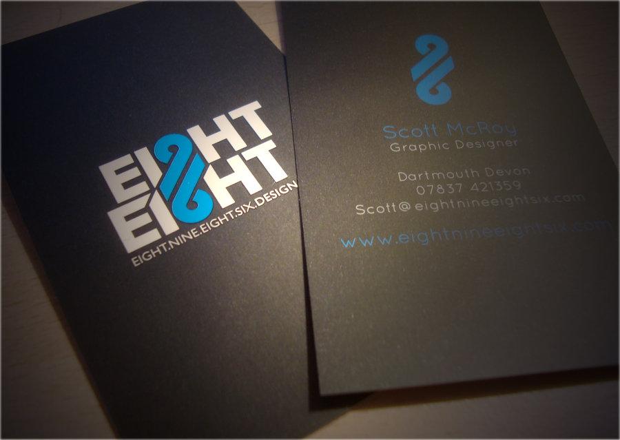8986 Business Card by 8986design