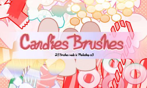 Candies Brushes 2