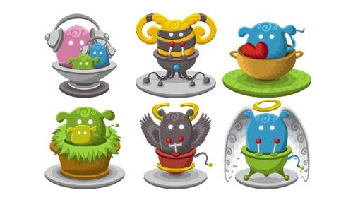 Basket Monsters 2 Icons