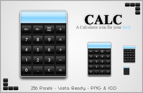 Calc - a Calculator Icon by SacrificialS