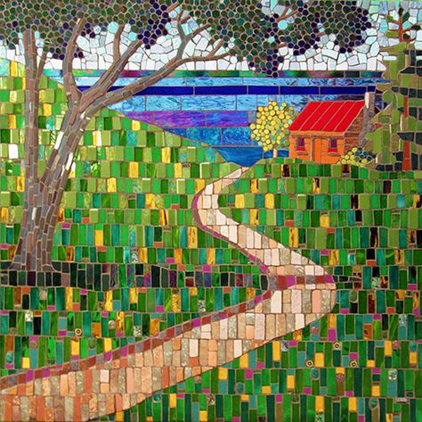 Mosaic Landscape by carouselfan